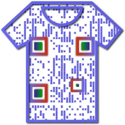 QR-код у формі одягу
